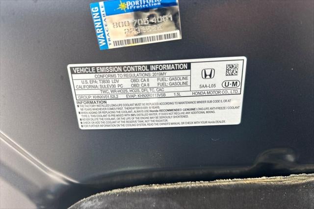 2019 Honda Civic EX-L