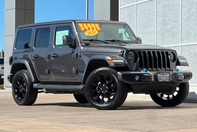 2021 Jeep Wrangler Unlimited Sahara High Altitude 4xe