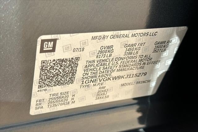 2019 Chevrolet Traverse LT Cloth w/1LT