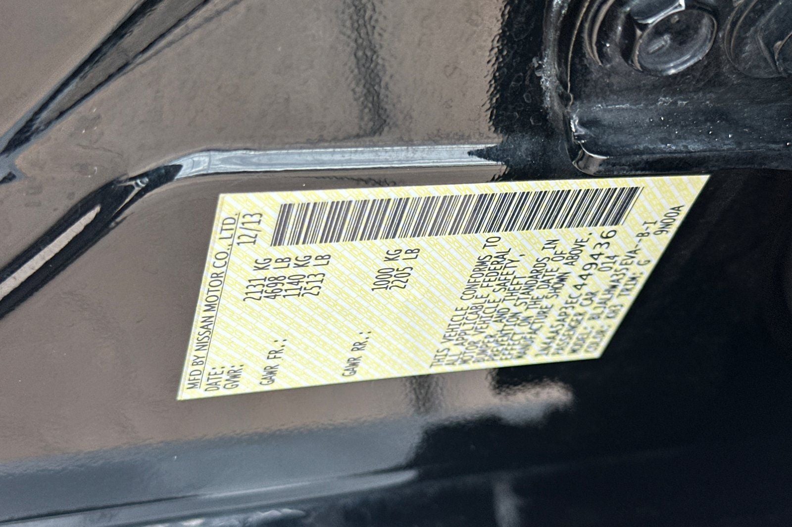 2014 Nissan Maxima 3.5 SV