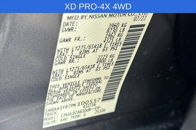 2023 Nissan Titan XD PRO-4X