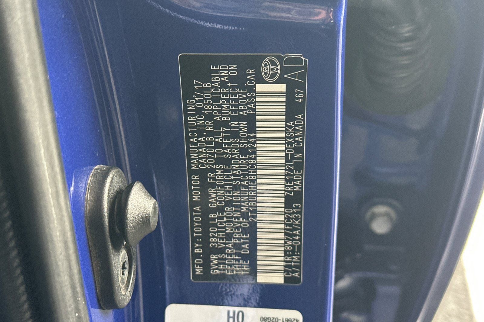 2017 Toyota Corolla SE