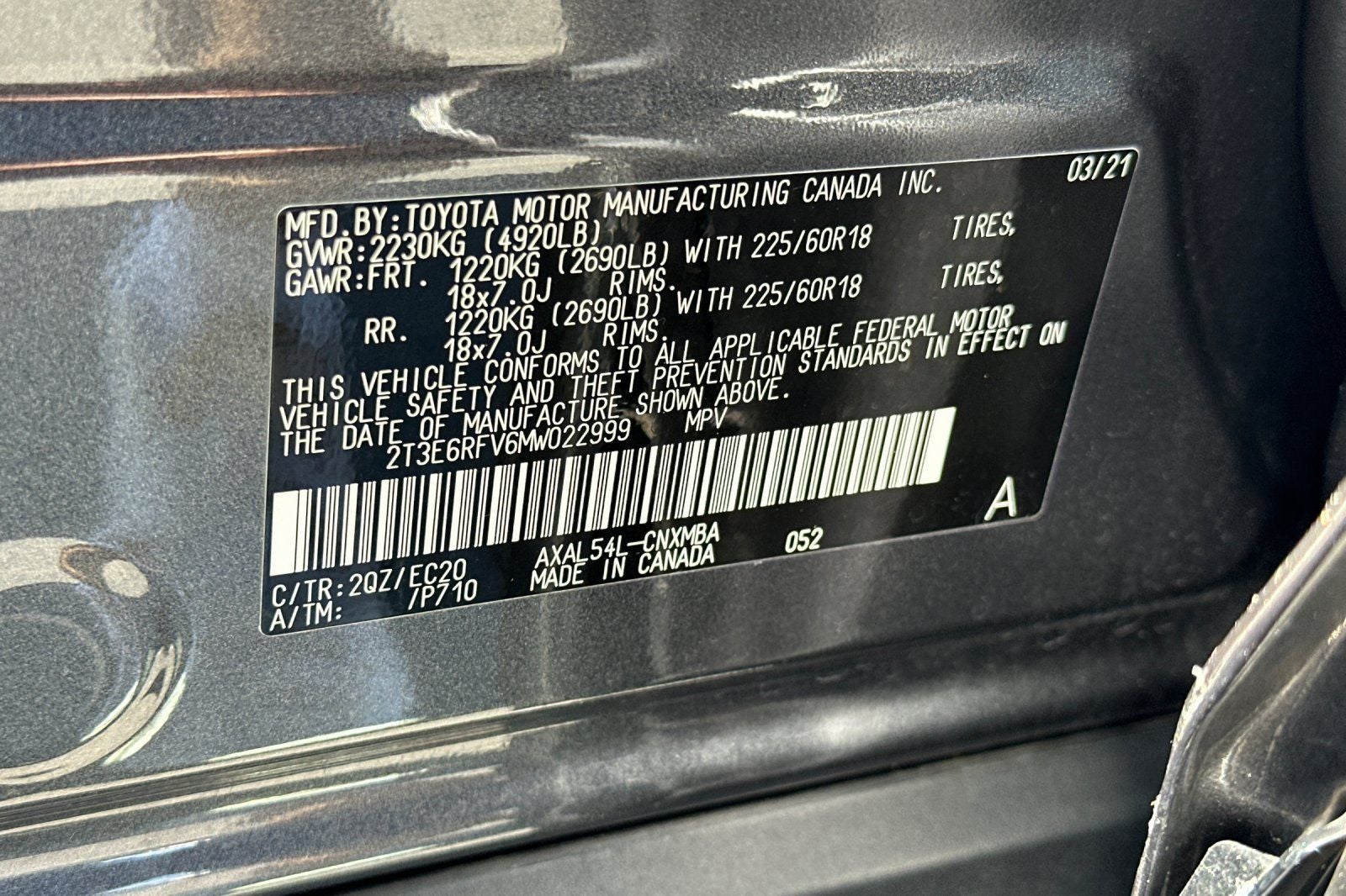 2021 Toyota RAV4 Hybrid XSE