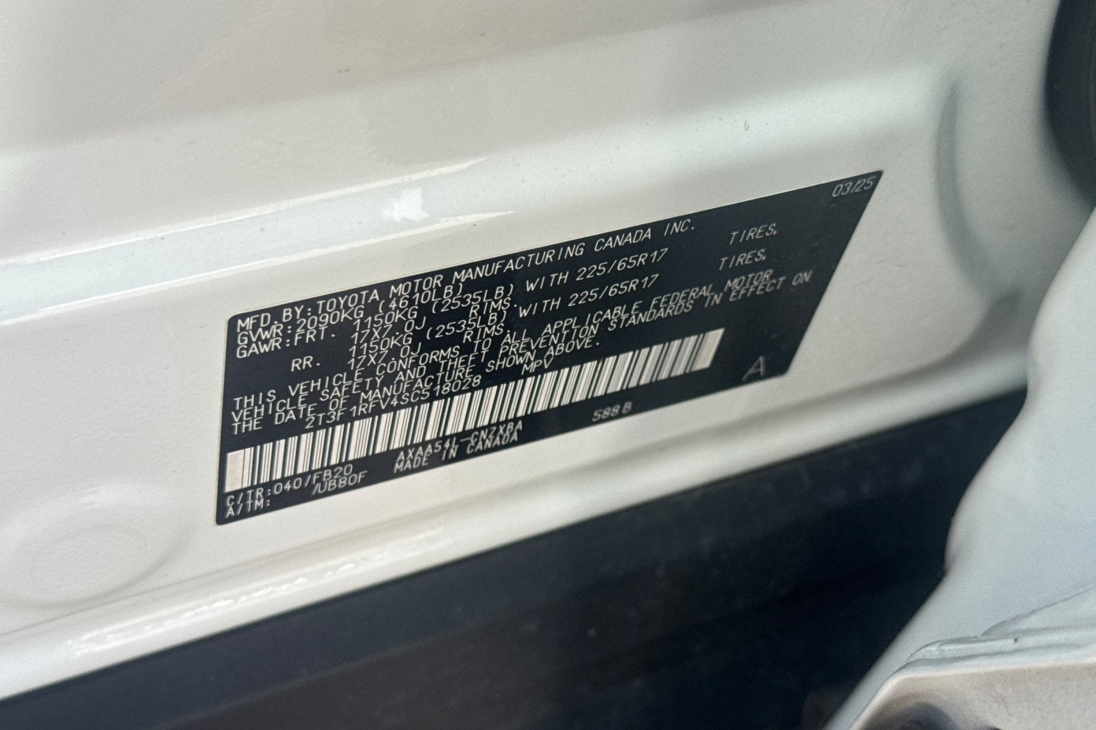 2025 Toyota RAV4 LE