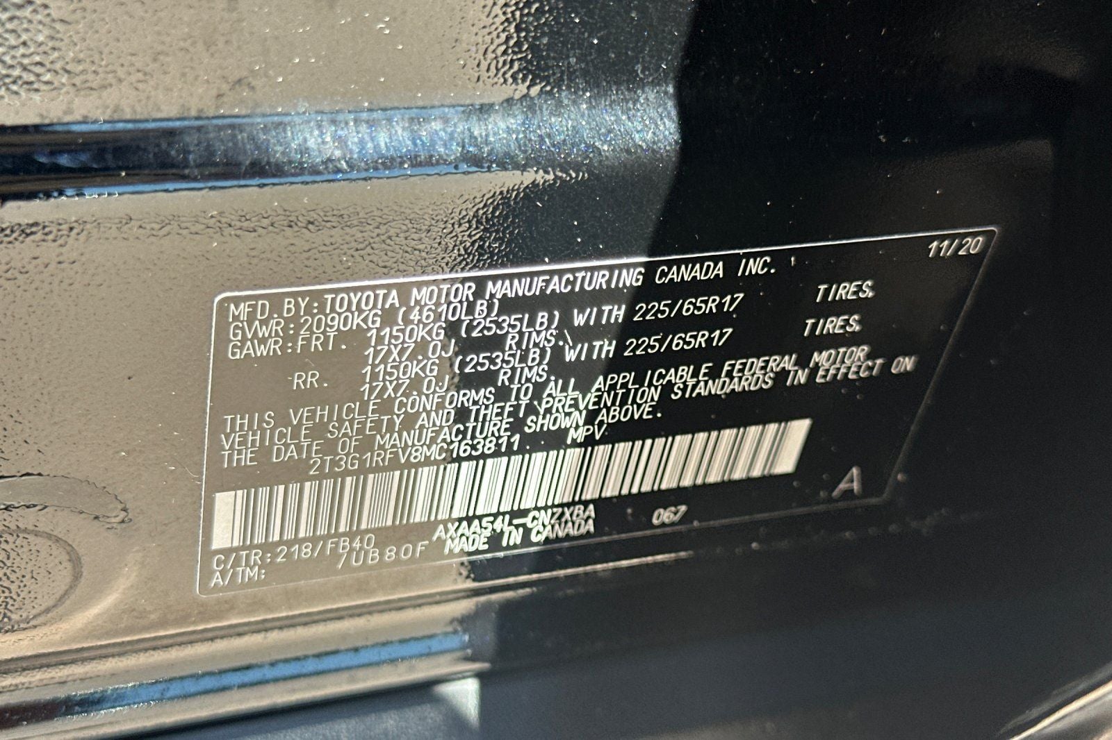 2021 Toyota RAV4 LE