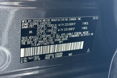 2025 Toyota RAV4 Hybrid LE