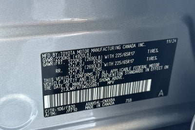 2025 Toyota RAV4 Hybrid LE