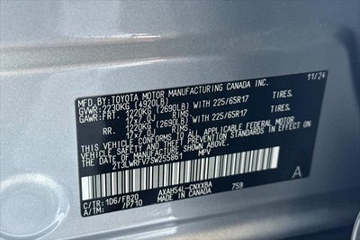 2025 Toyota RAV4 Hybrid LE