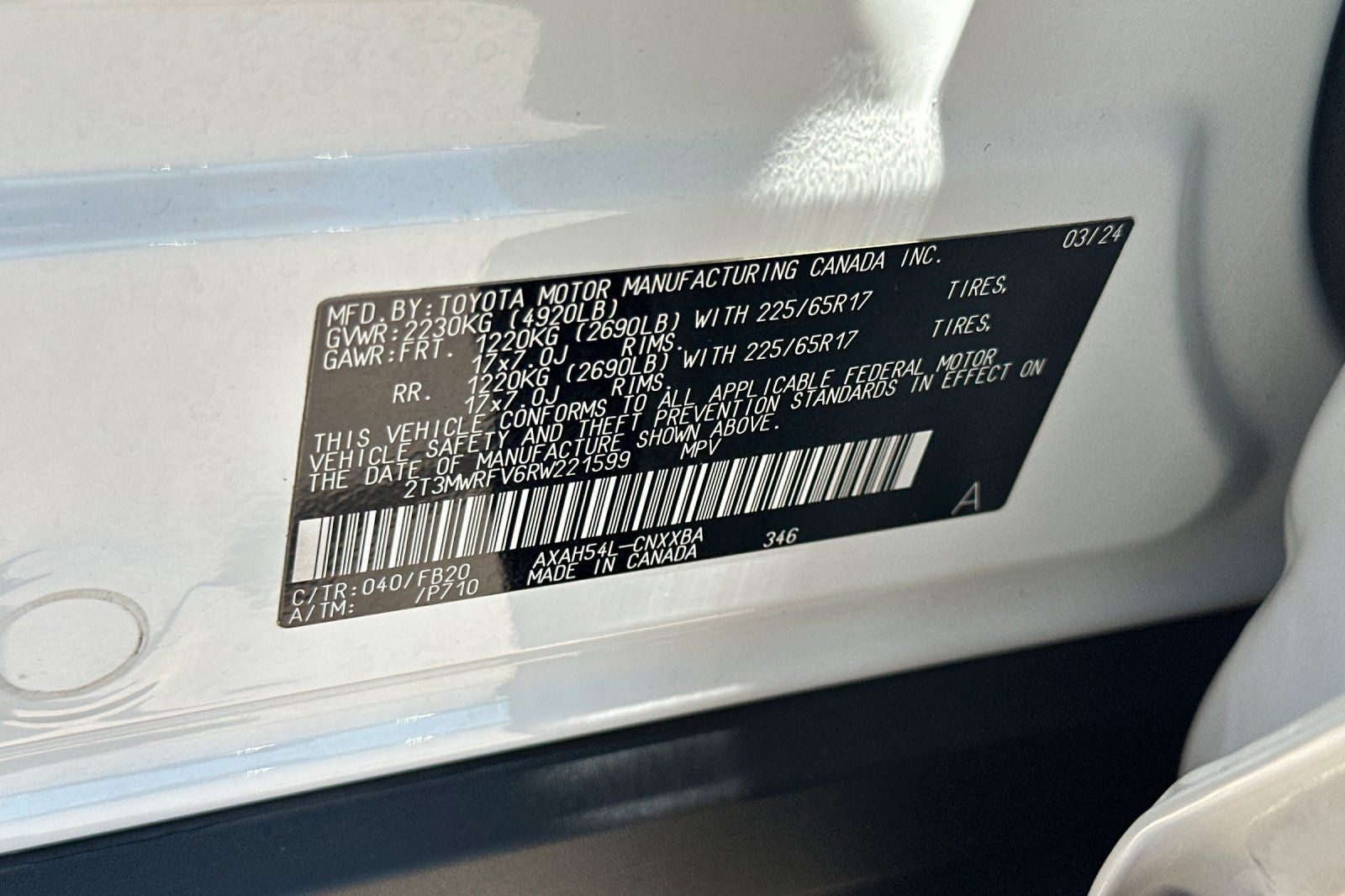 2024 Toyota RAV4 Hybrid LE