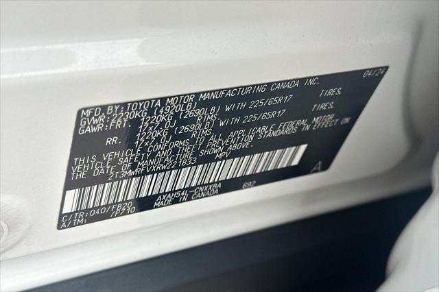 2024 Toyota RAV4 Hybrid LE