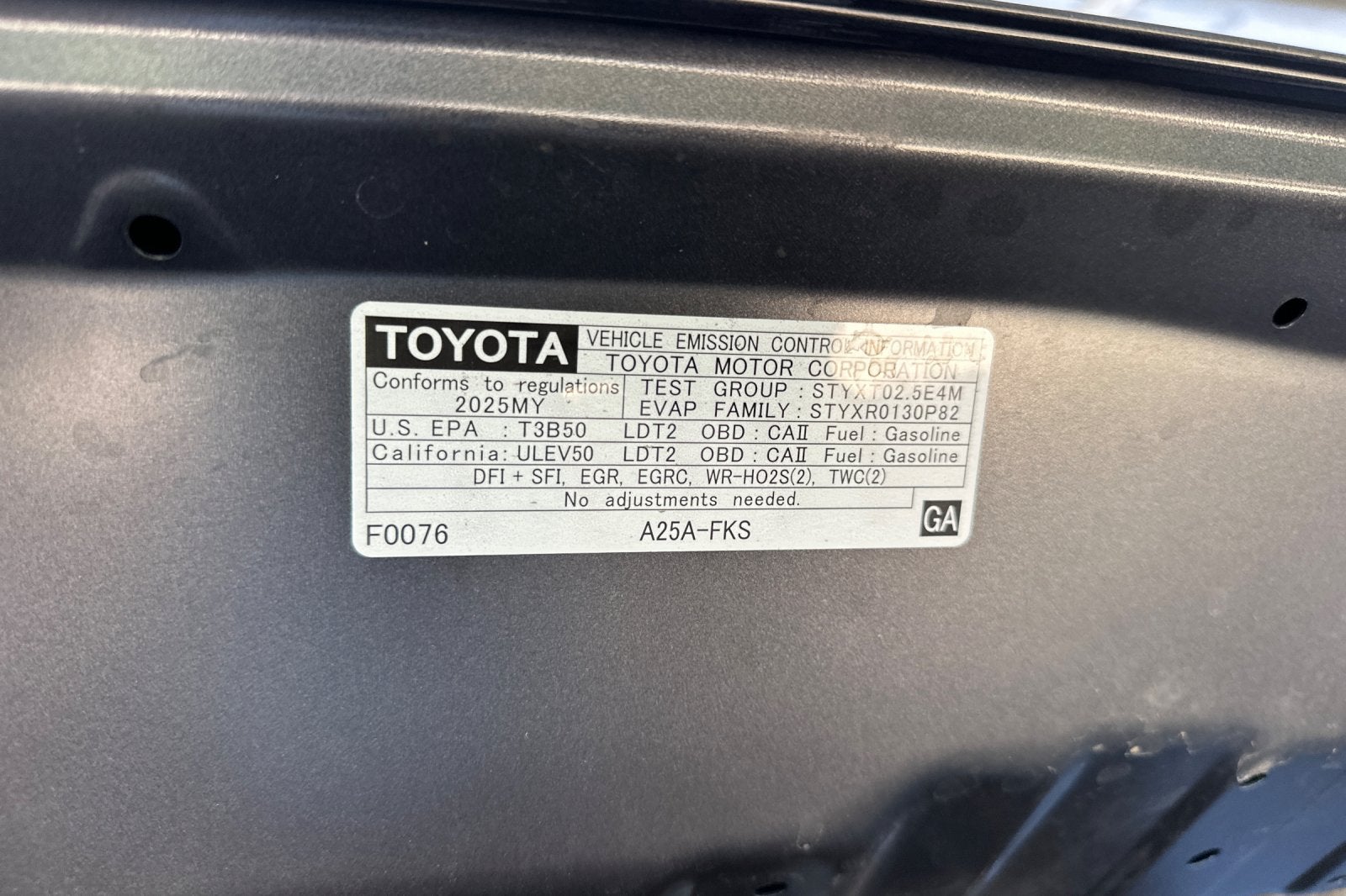 2025 Toyota RAV4 XLE