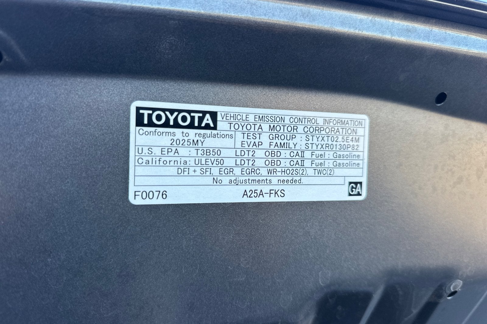 2025 Toyota RAV4 XLE