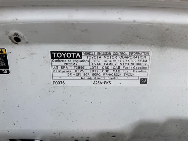 2025 Toyota RAV4 XLE