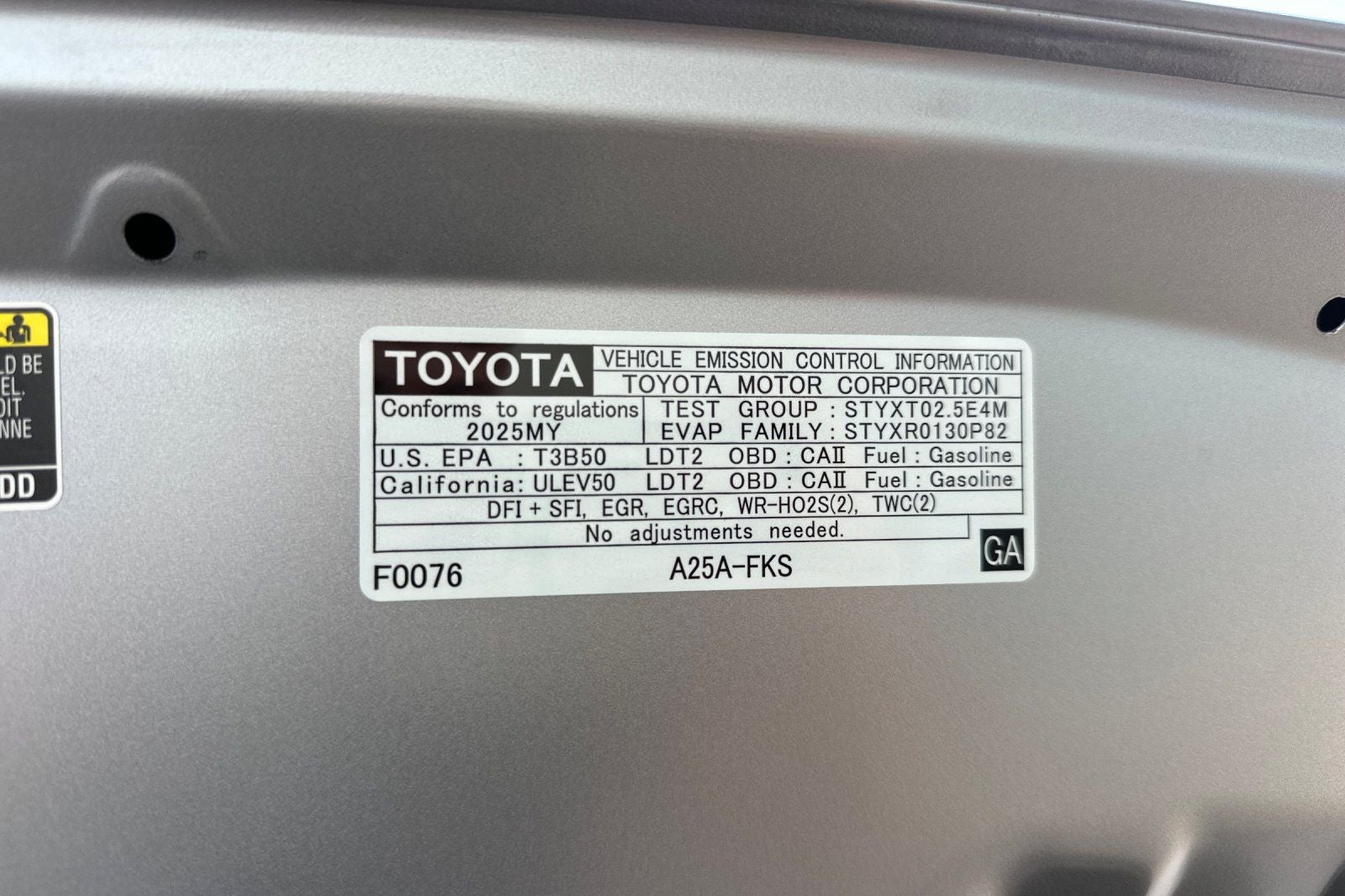 2025 Toyota RAV4 XLE