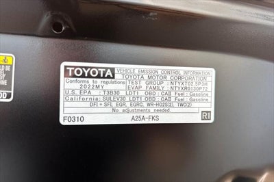 2022 Toyota RAV4 XLE