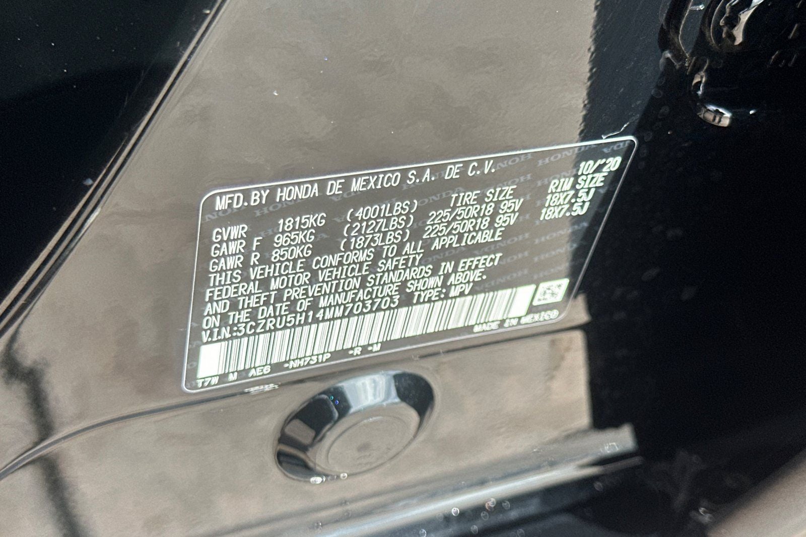 2021 Honda HR-V Sport