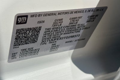 2026 GMC Sierra 1500 AT4X