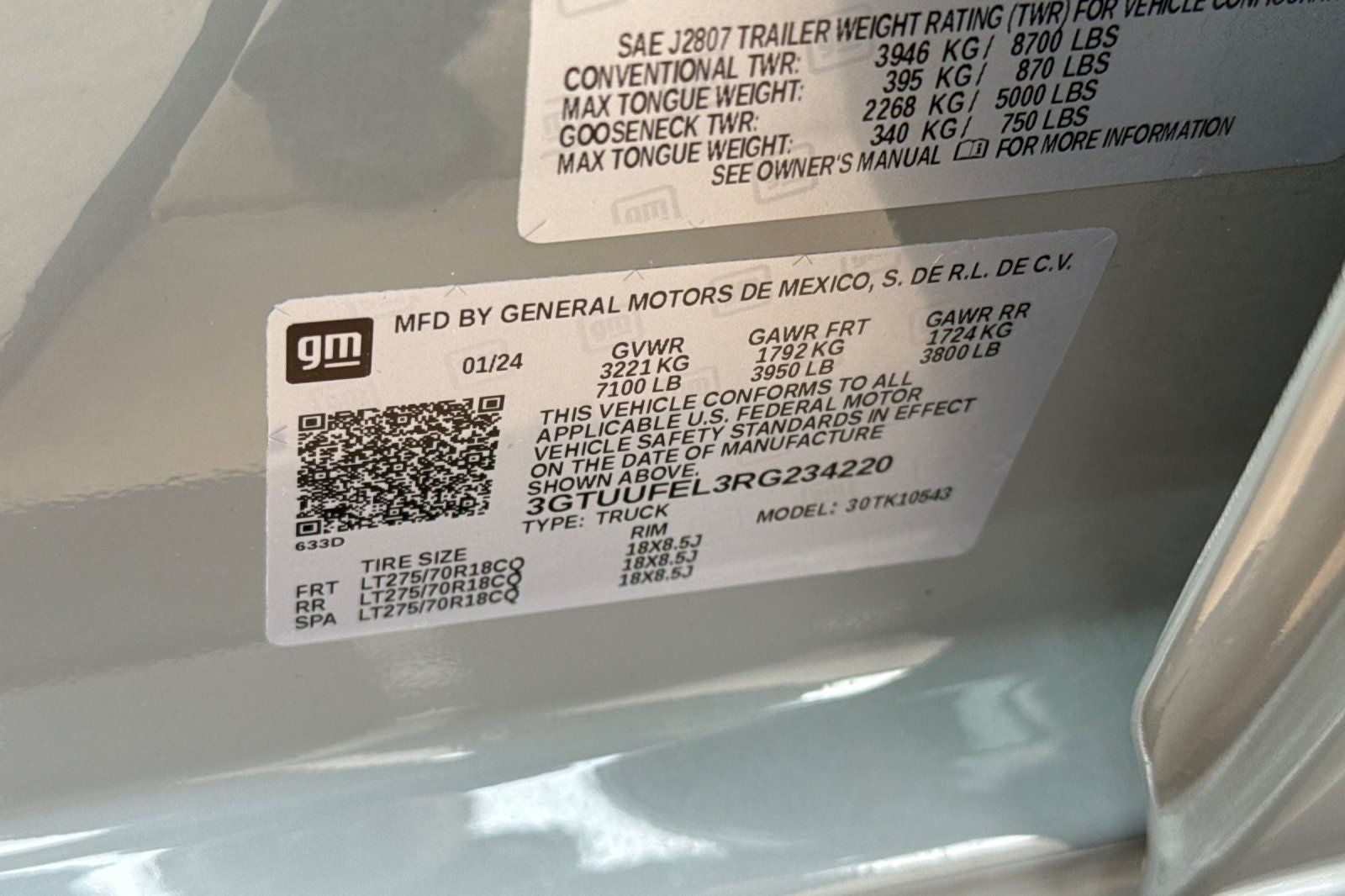 2024 GMC Sierra 1500 AT4X