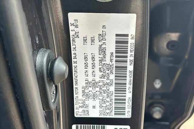 2018 Toyota Tacoma TRD Sport V6