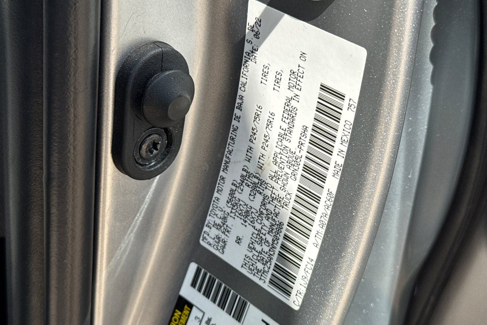 2022 Toyota Tacoma SR5 V6
