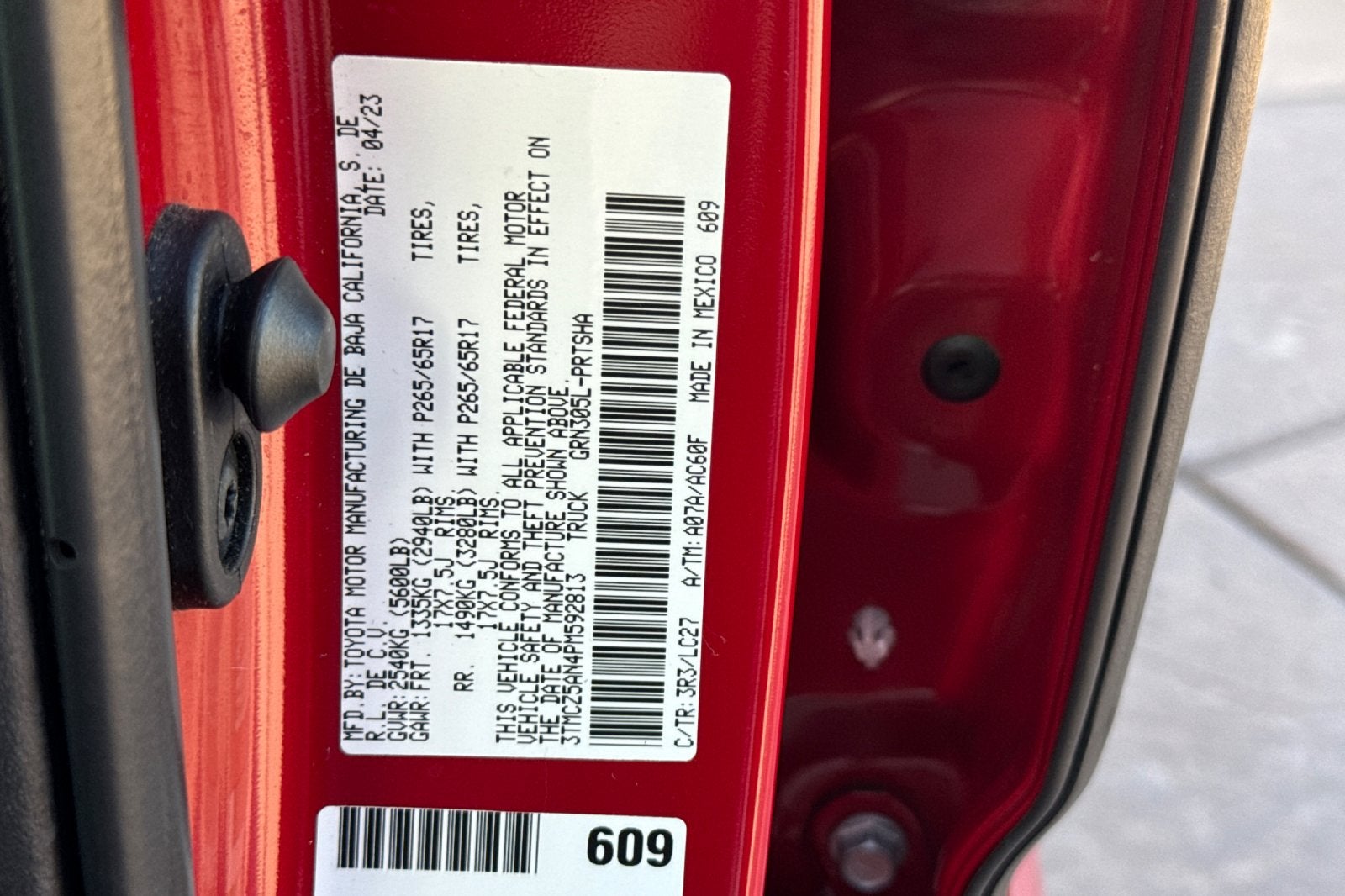 2023 Toyota Tacoma TRD Sport V6