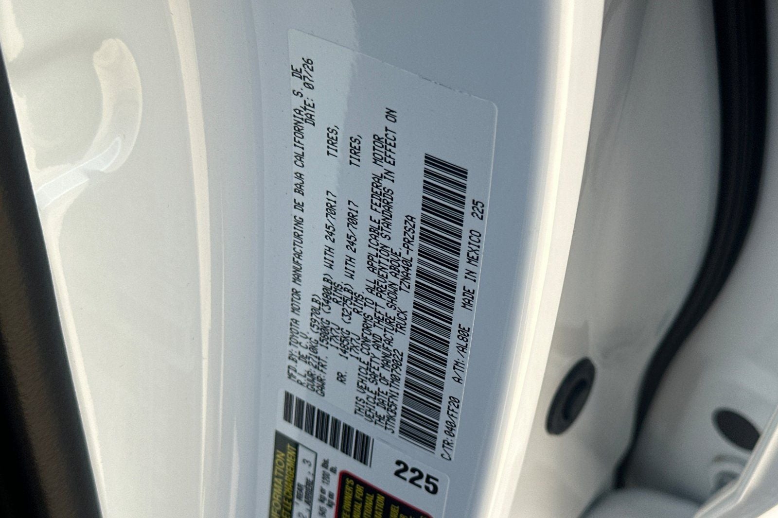 2026 Toyota Tacoma SR5 V6