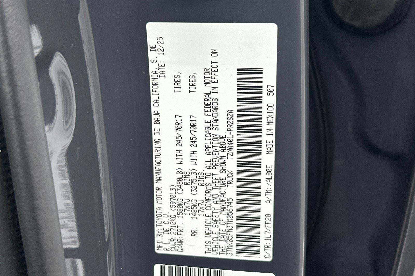 2026 Toyota Tacoma SR5 V6