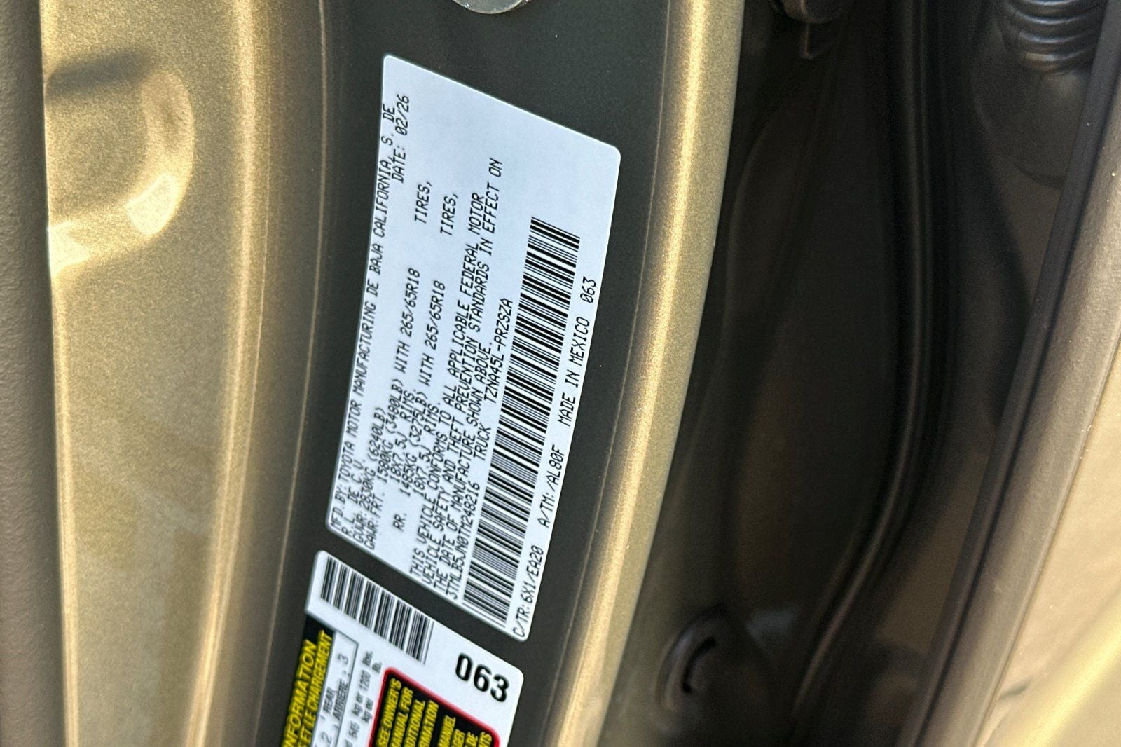 2026 Toyota Tacoma TRD Off-Road