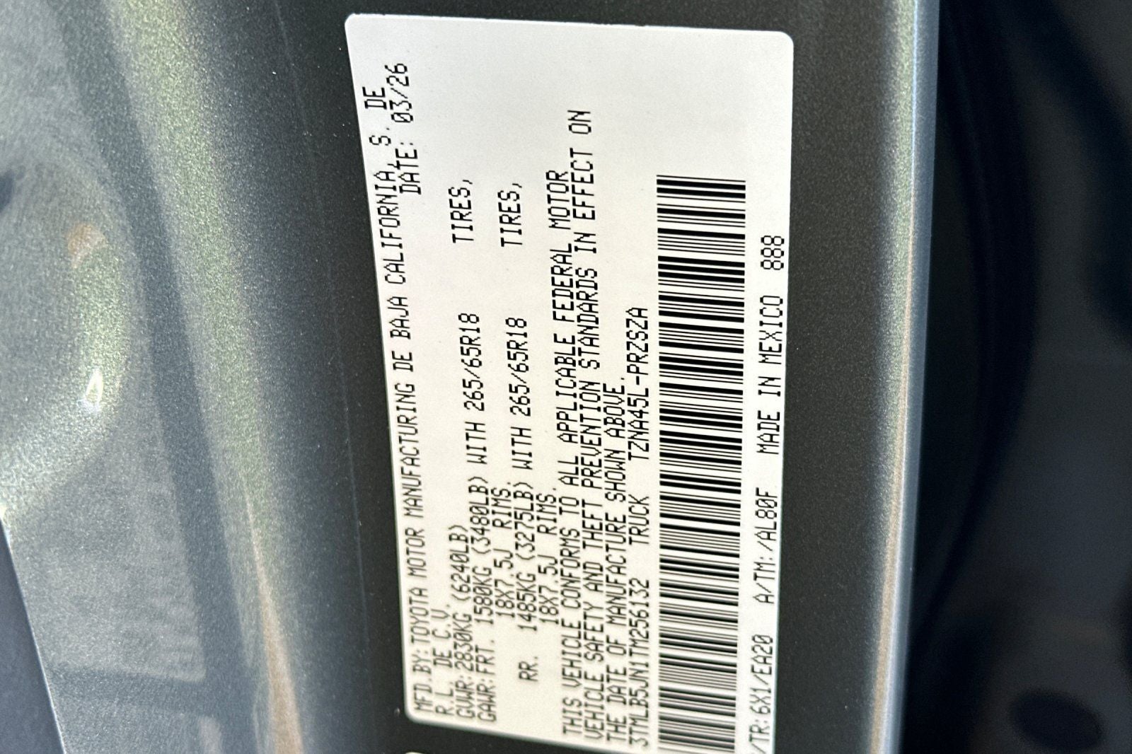 2026 Toyota Tacoma TRD Off-Road