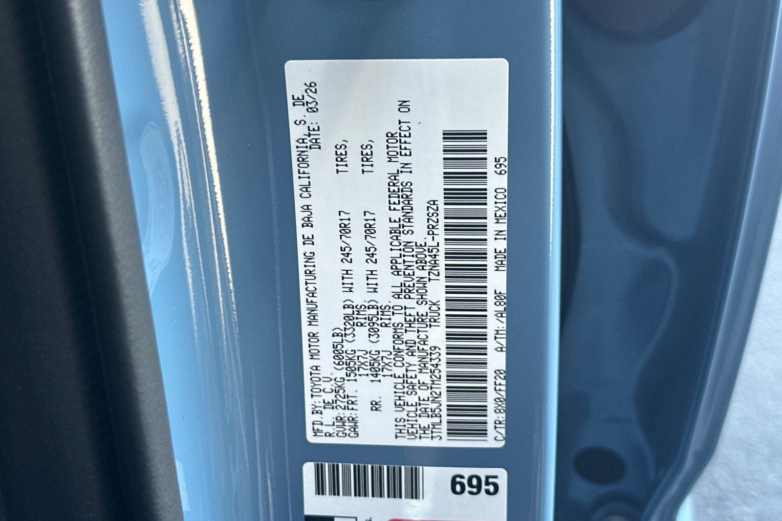 2026 Toyota Tacoma SR5