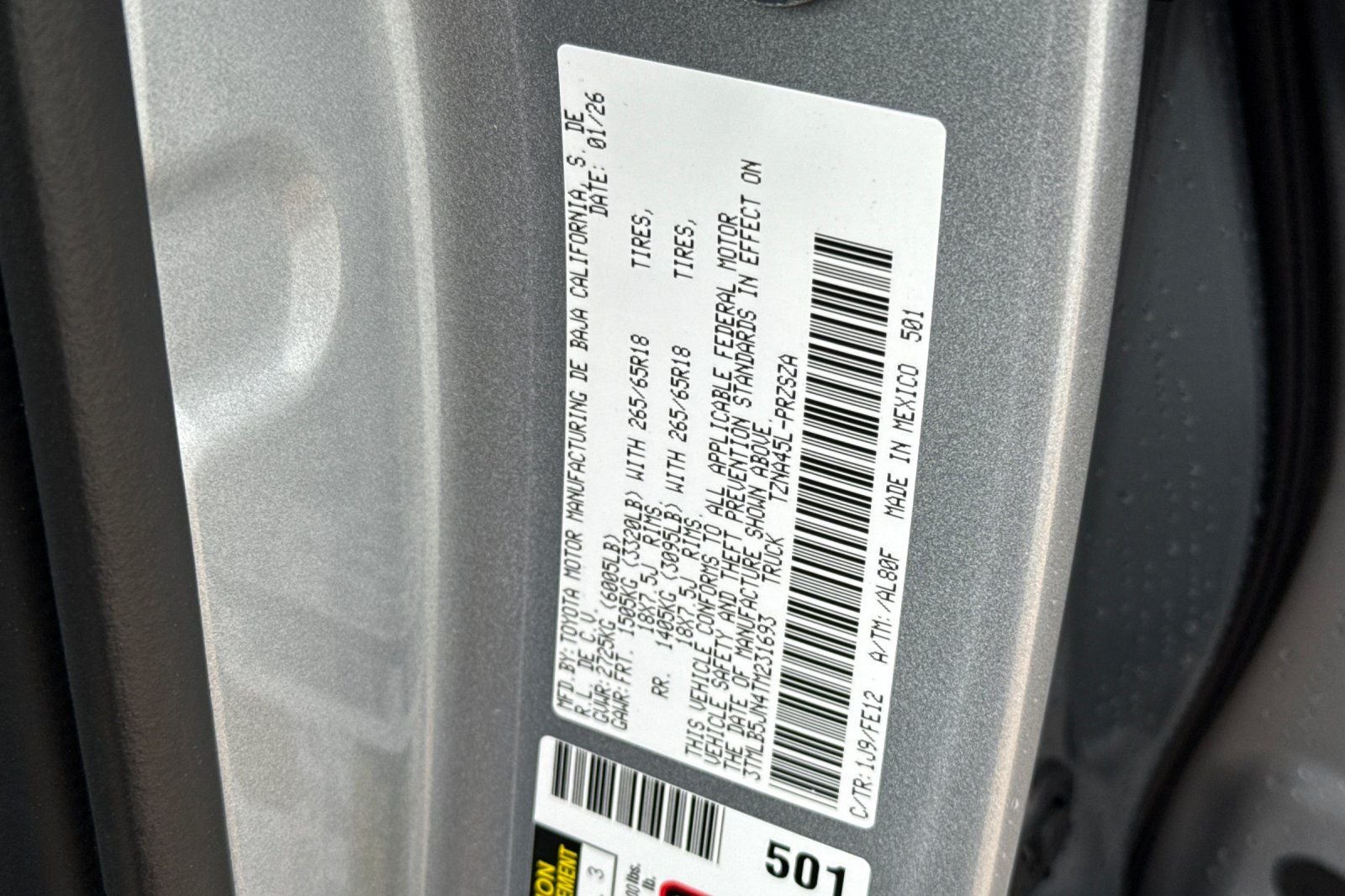 2026 Toyota Tacoma TRD Sport