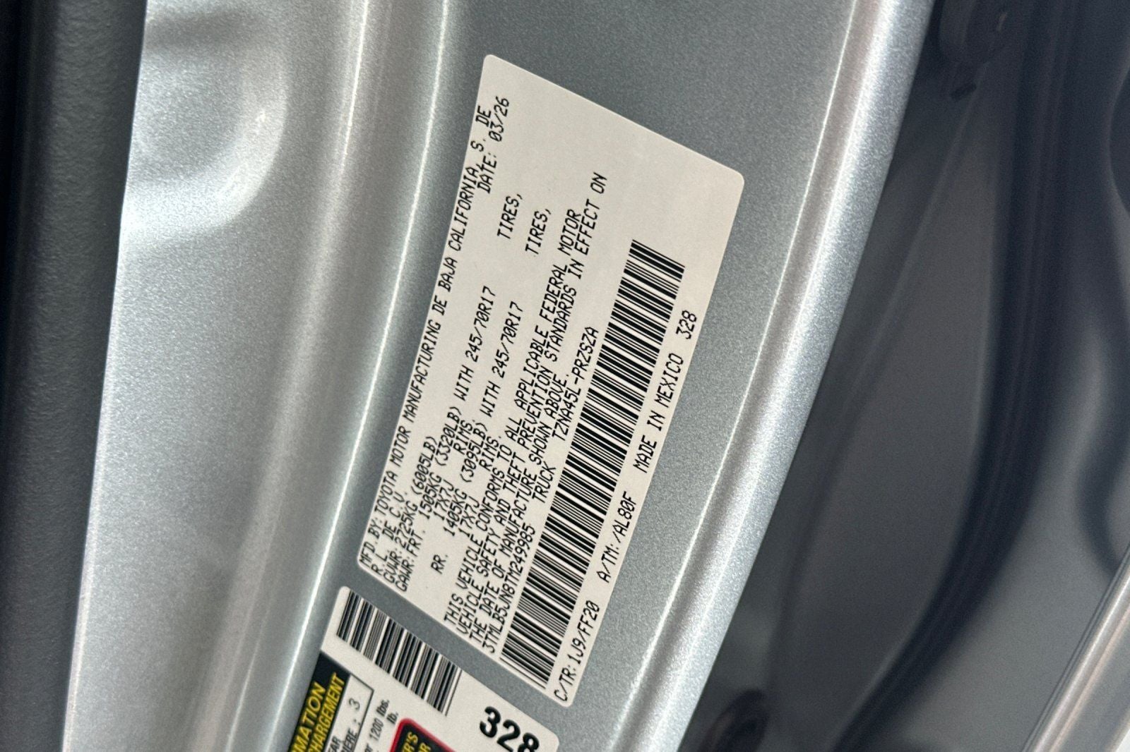 2026 Toyota Tacoma SR5