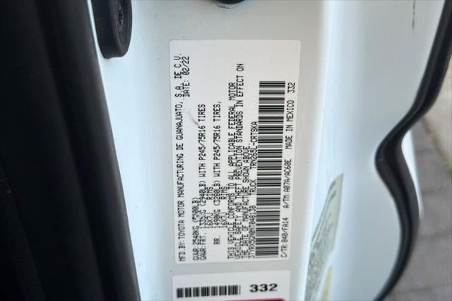 2022 Toyota Tacoma SR