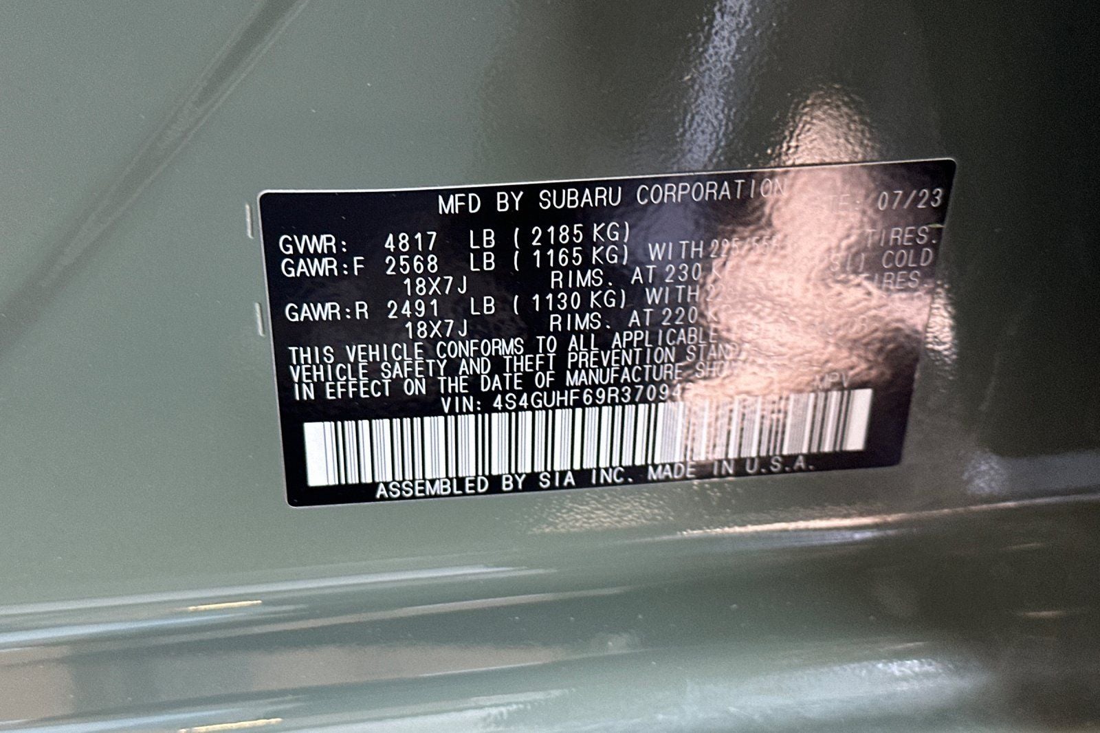 2024 Subaru Crosstrek Sport