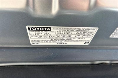 2019 Toyota Camry Hybrid LE