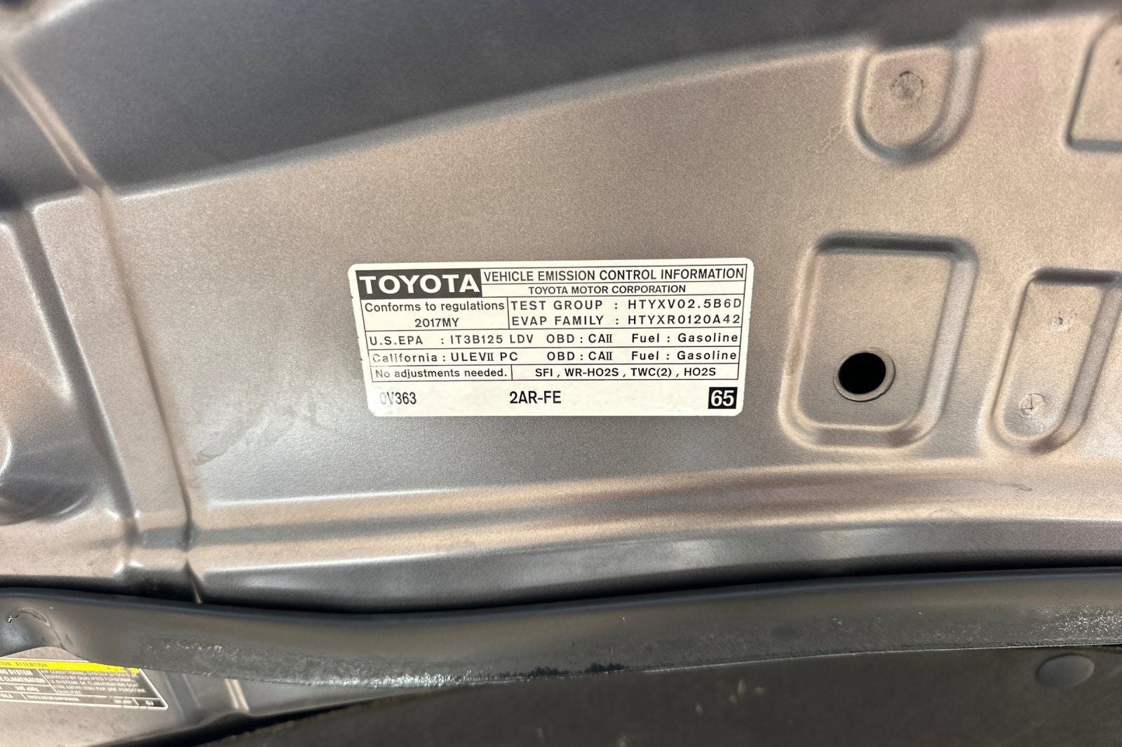 2017 Toyota Camry LE