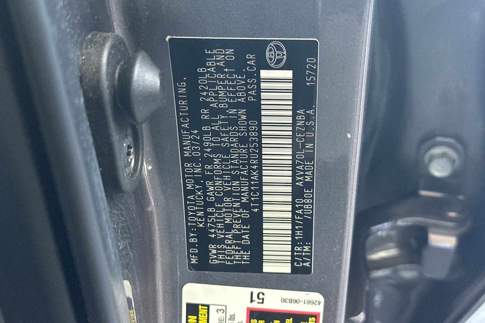 2024 Toyota Camry LE