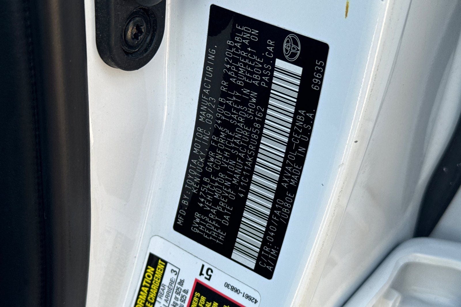 2024 Toyota Camry LE