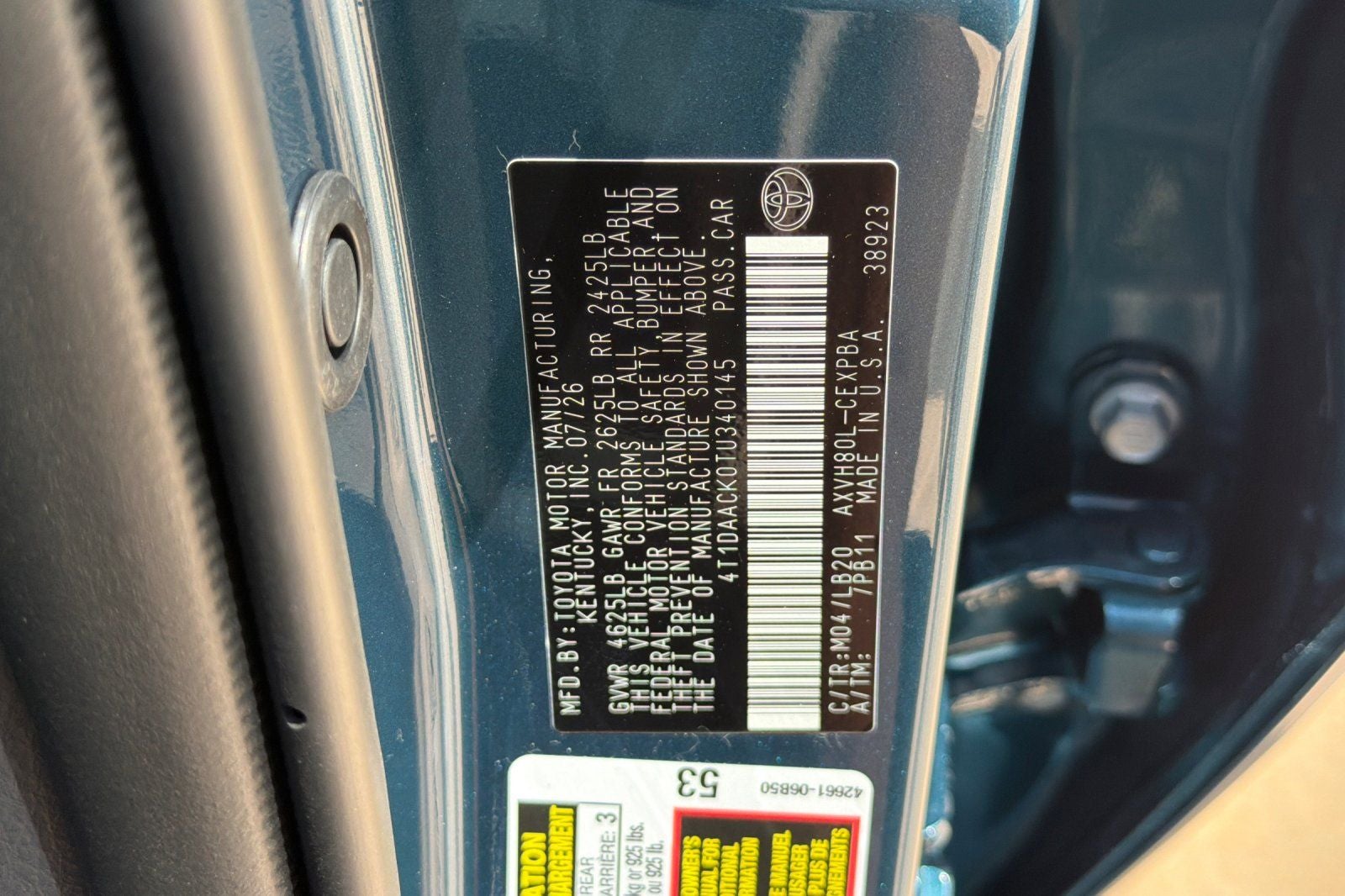 2026 Toyota Camry XSE