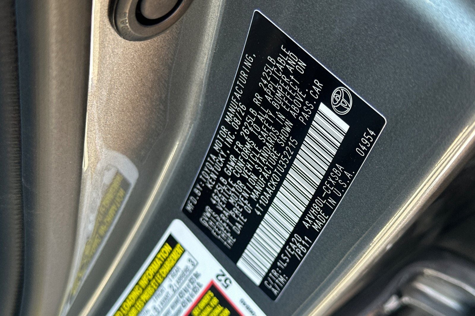 2026 Toyota Camry SE