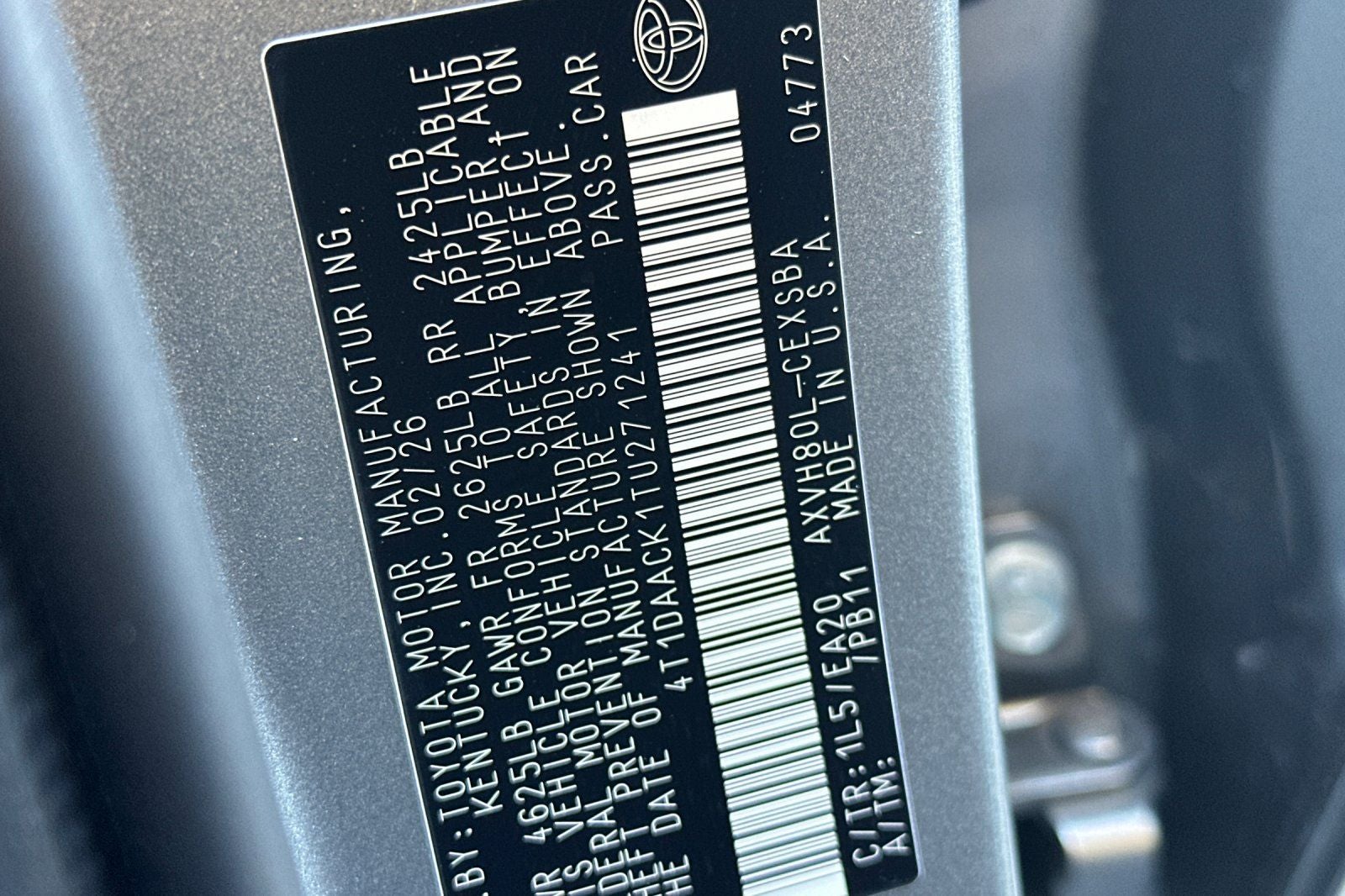 2026 Toyota Camry SE