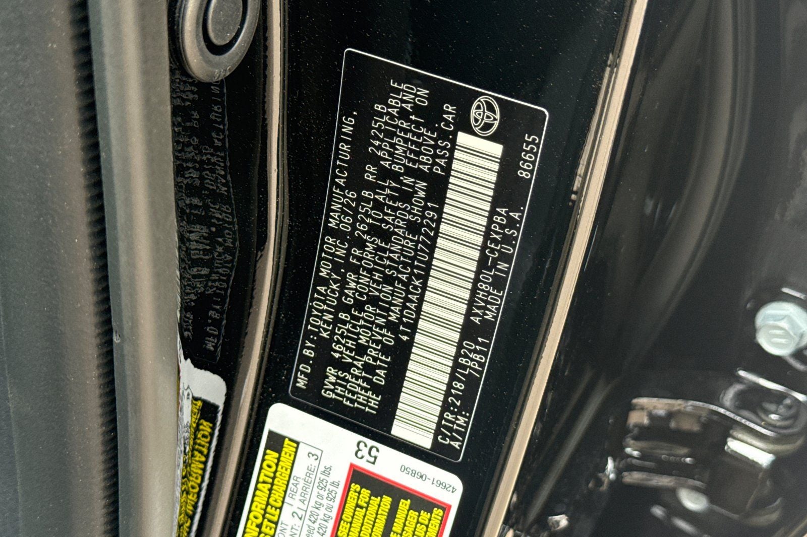 2026 Toyota Camry XSE