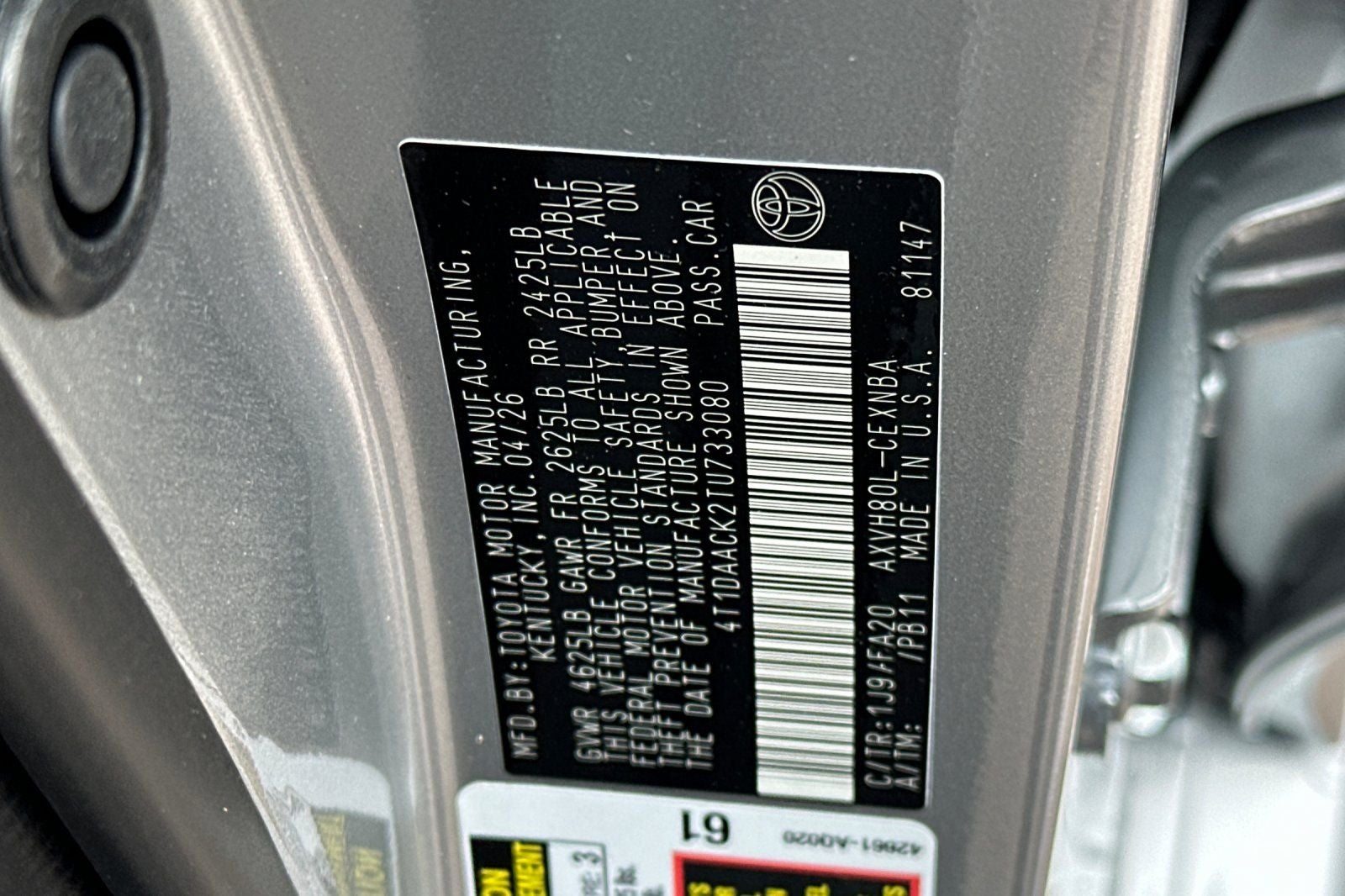 2026 Toyota Camry LE