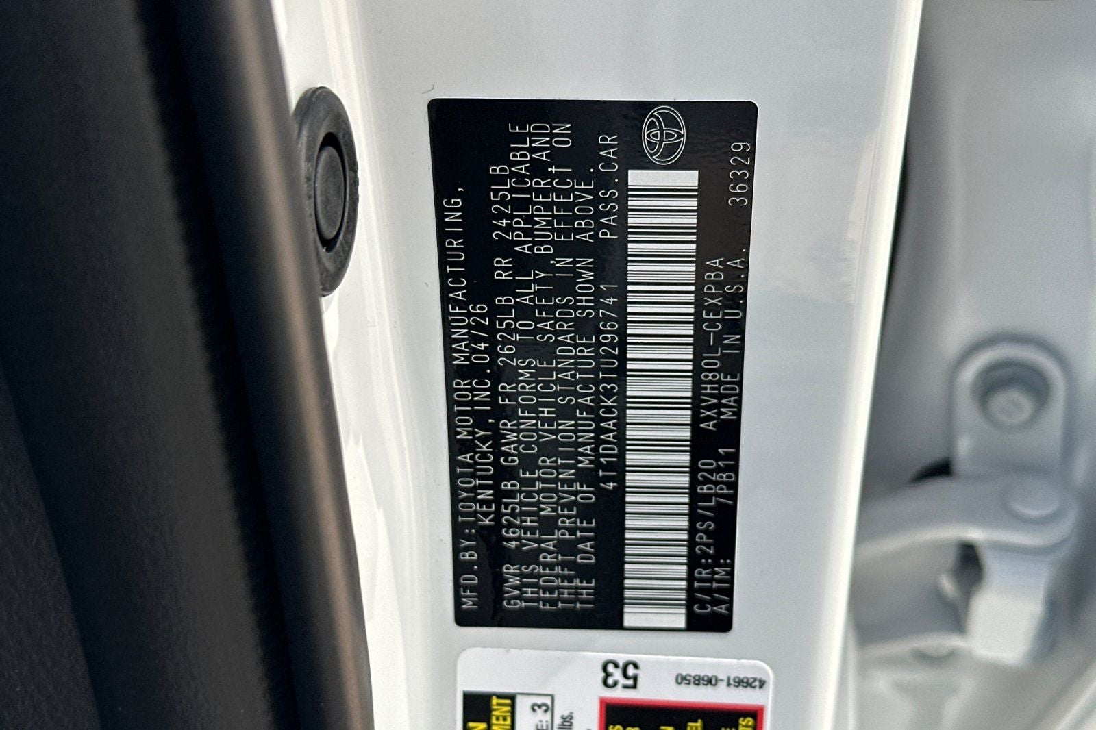 2026 Toyota Camry XSE