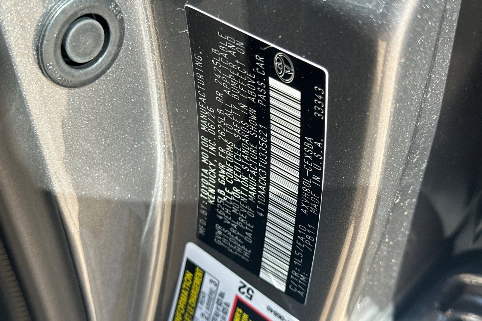 2026 Toyota Camry SE