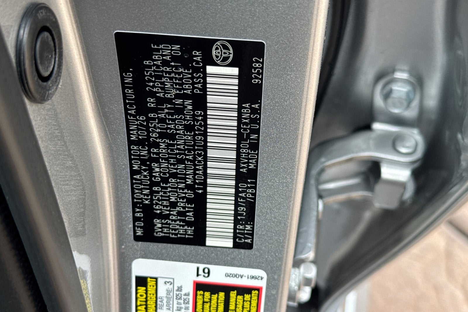 2026 Toyota Camry LE
