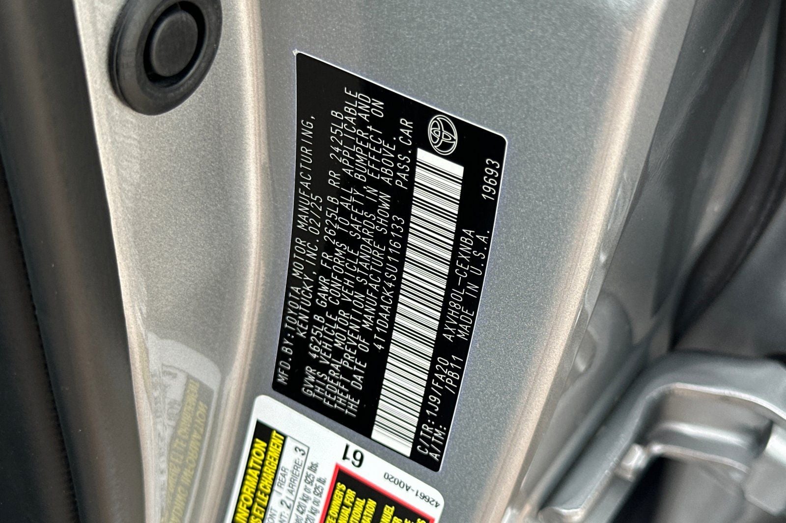 2025 Toyota Camry LE