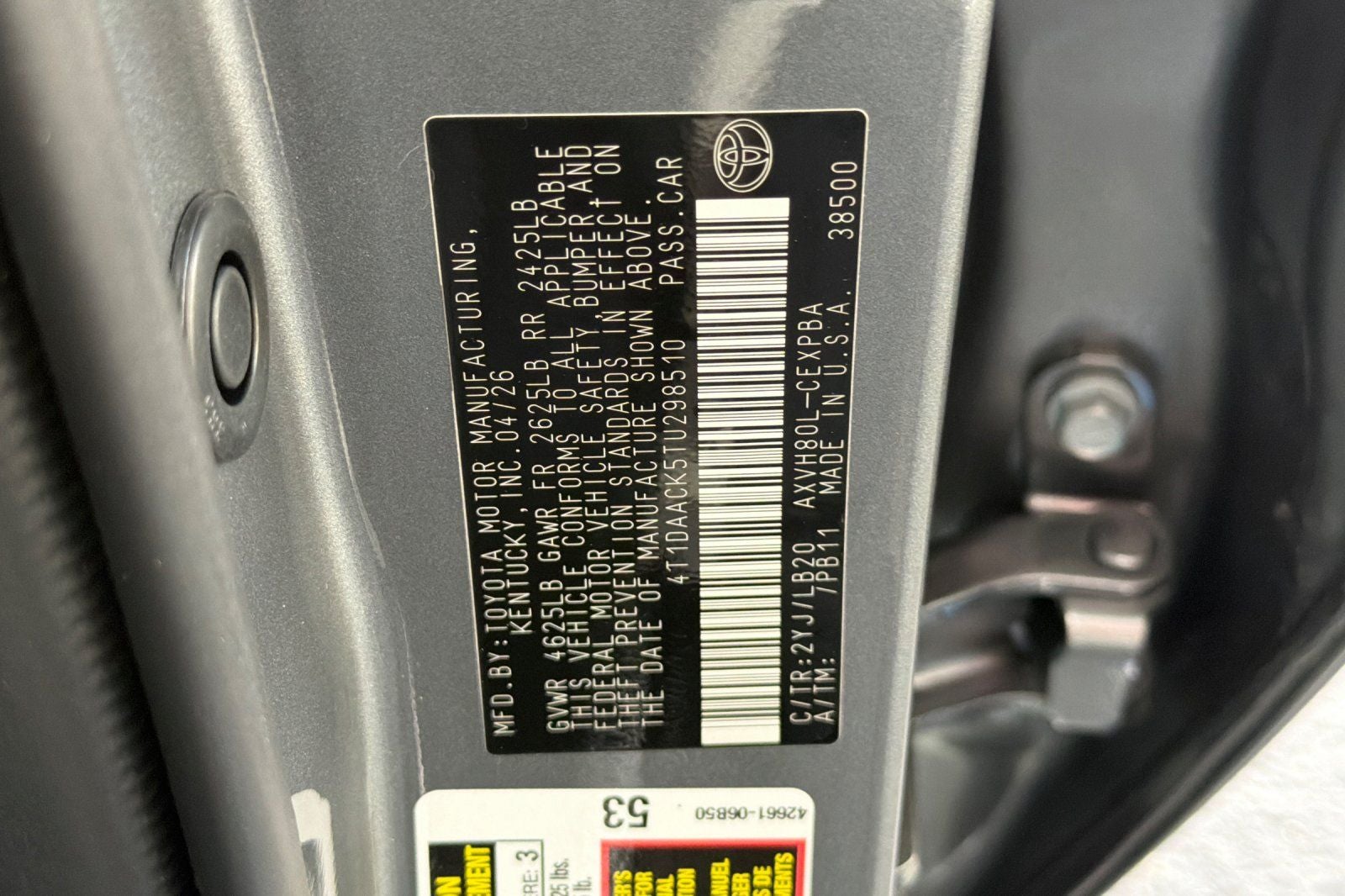 2026 Toyota Camry XSE