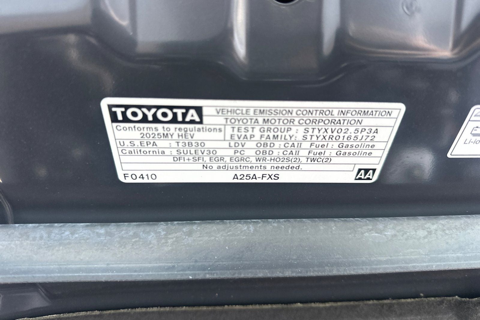 2025 Toyota Camry LE