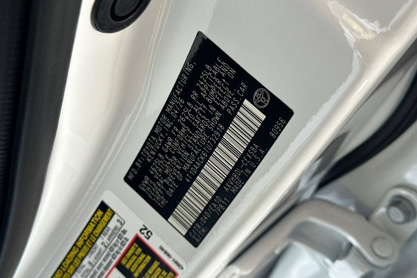 2026 Toyota Camry SE